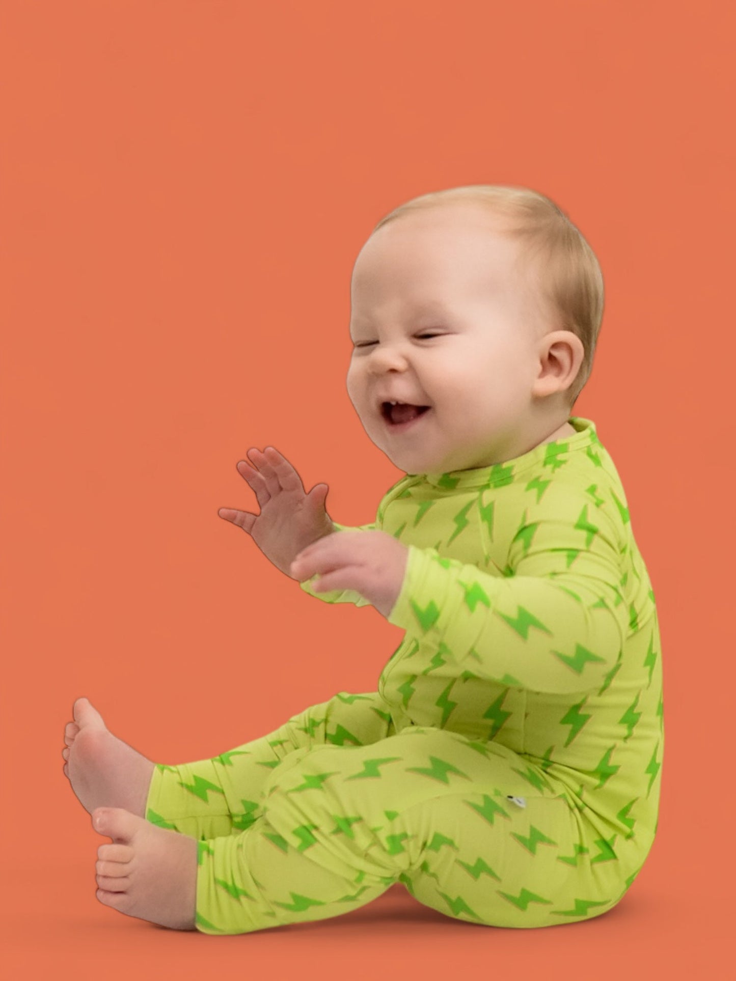 BRIGHT BOLTS DREAM ZIPPER ROMPER