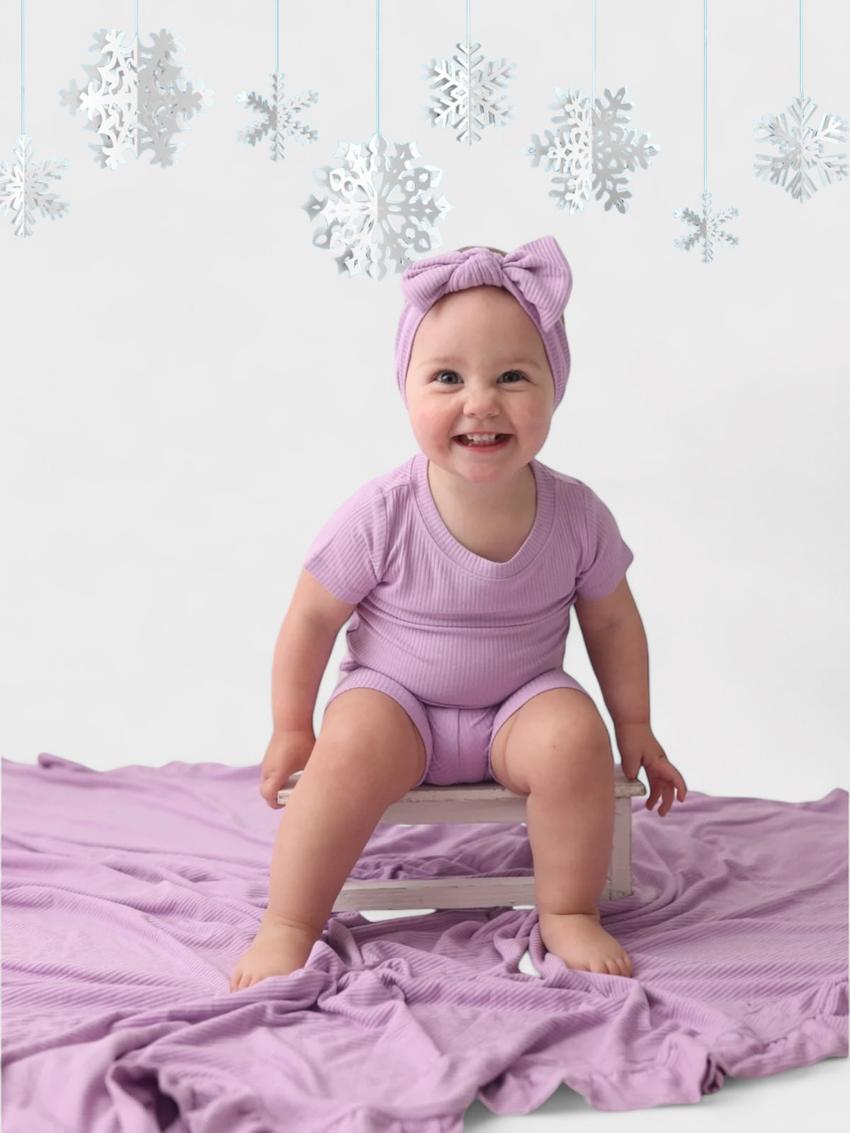 AMETHYST RIB DREAM SHORT SET