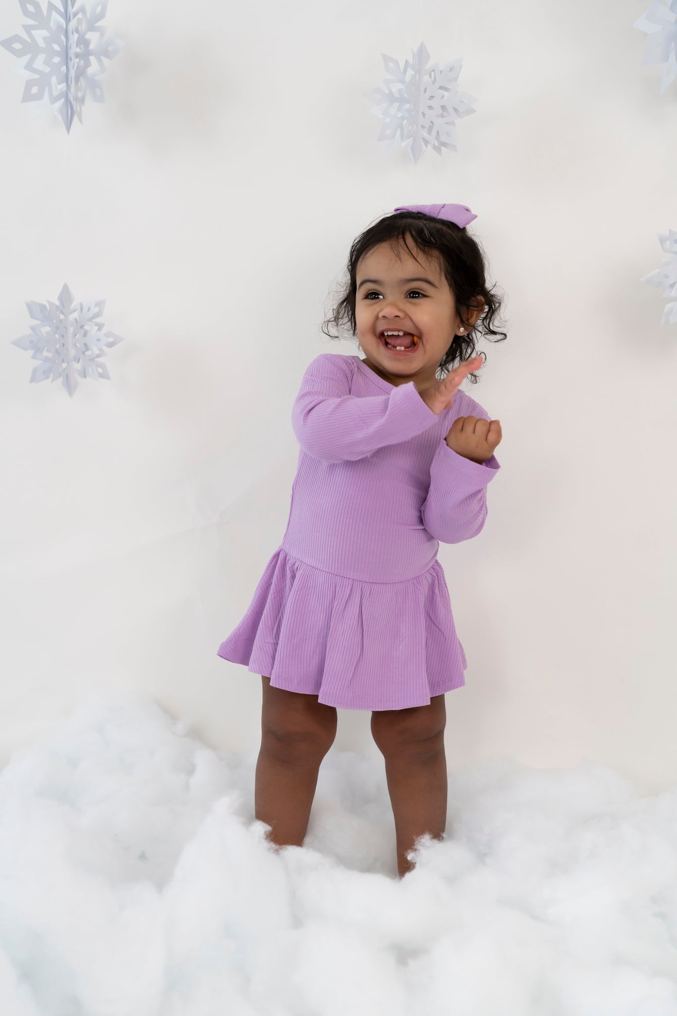 AMETHYST RIB DREAM BODYSUIT DRESS