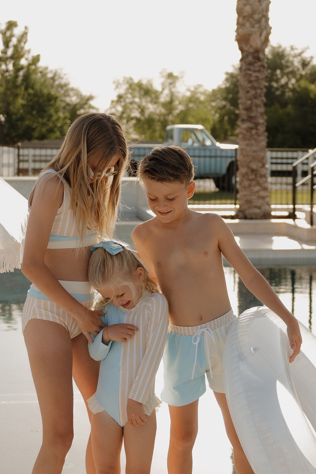 Girl Two Piece Swimsuit | Surf & Sand