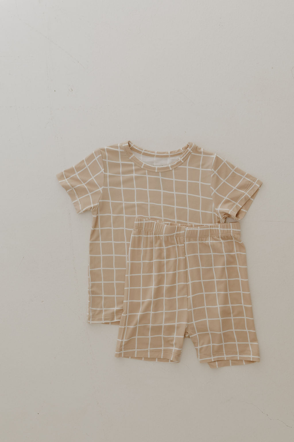 Bamboo Short Set | Grid