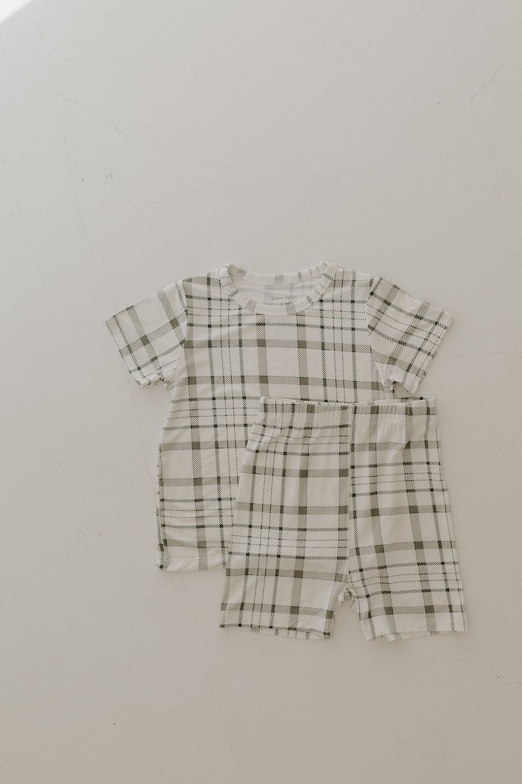 Bamboo Short Set | Picnic Plaid