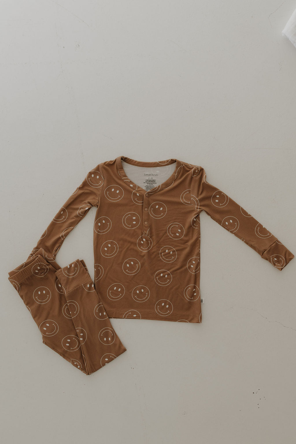 Bamboo Two Piece Pajamas | Sandstone Smile