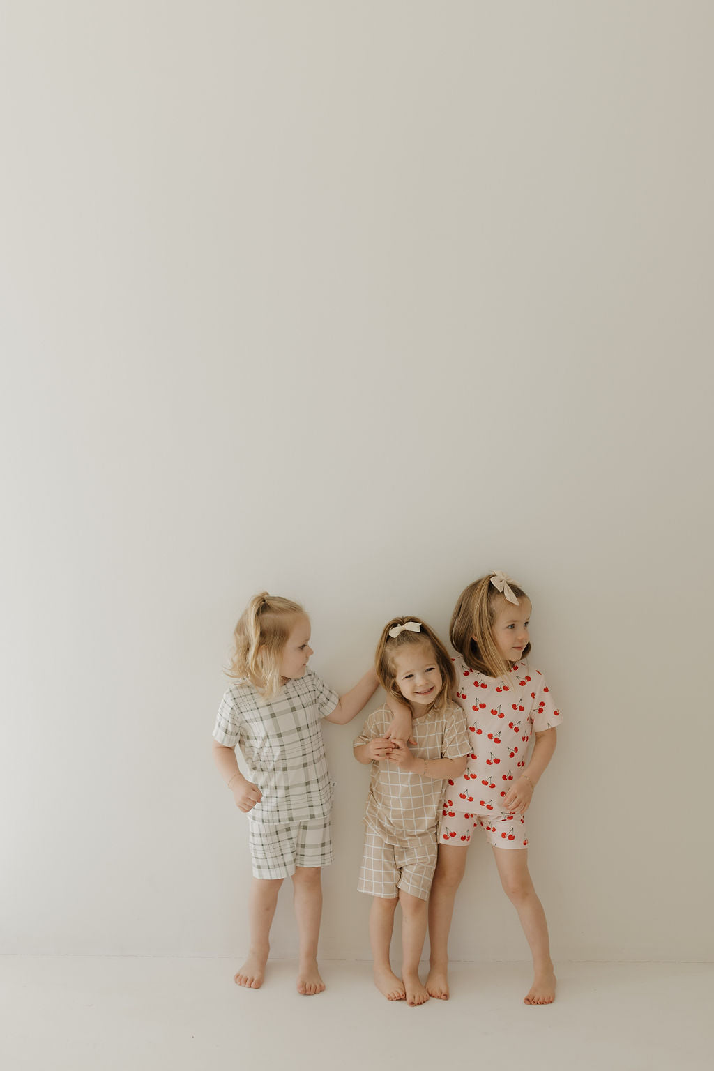 Bamboo Short Set | Grid