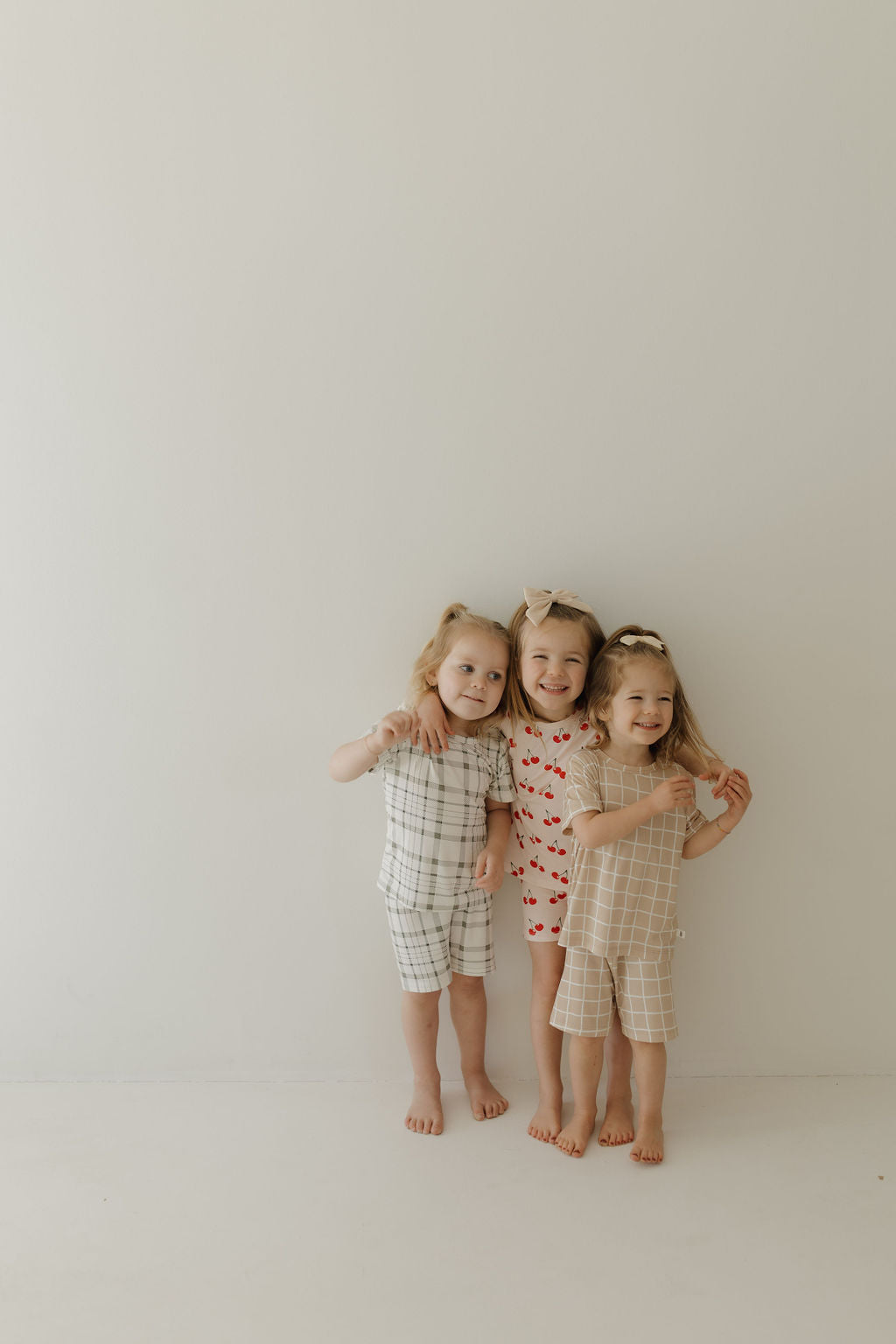 Bamboo Short Set | Grid