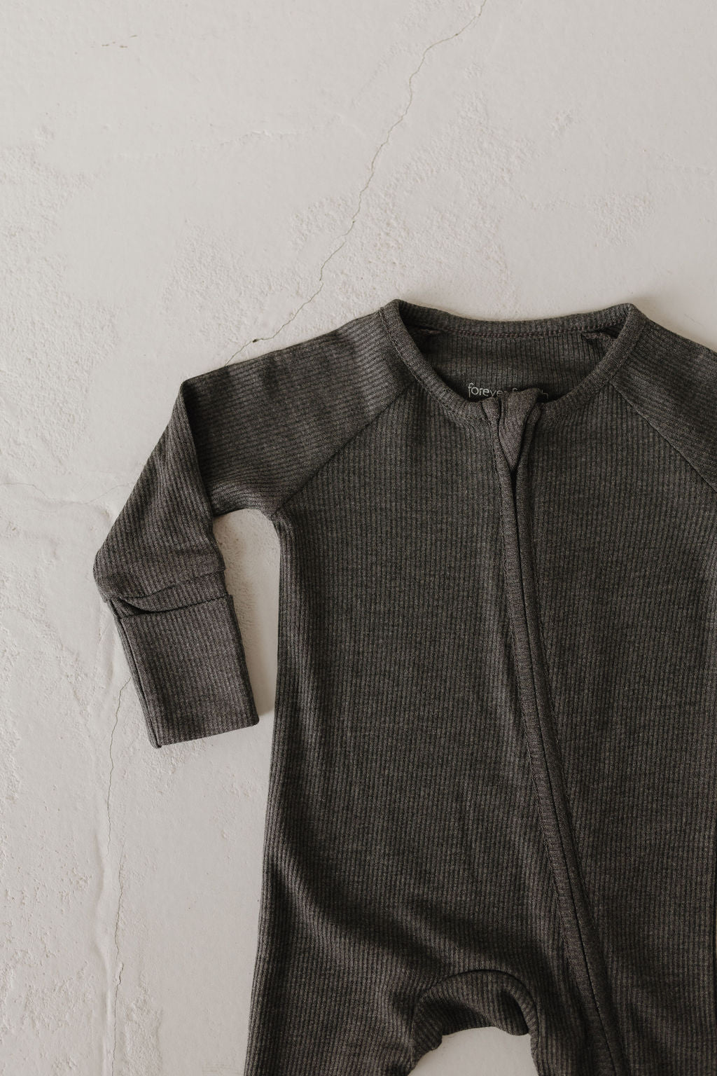 Bamboo Zip Pajamas | Shadow Zipper Romper