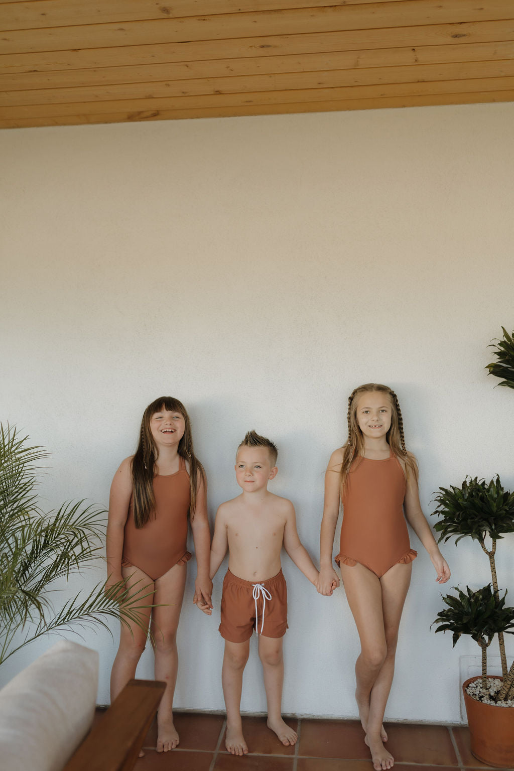 Girls Sleeveless Swimsuit | Terra