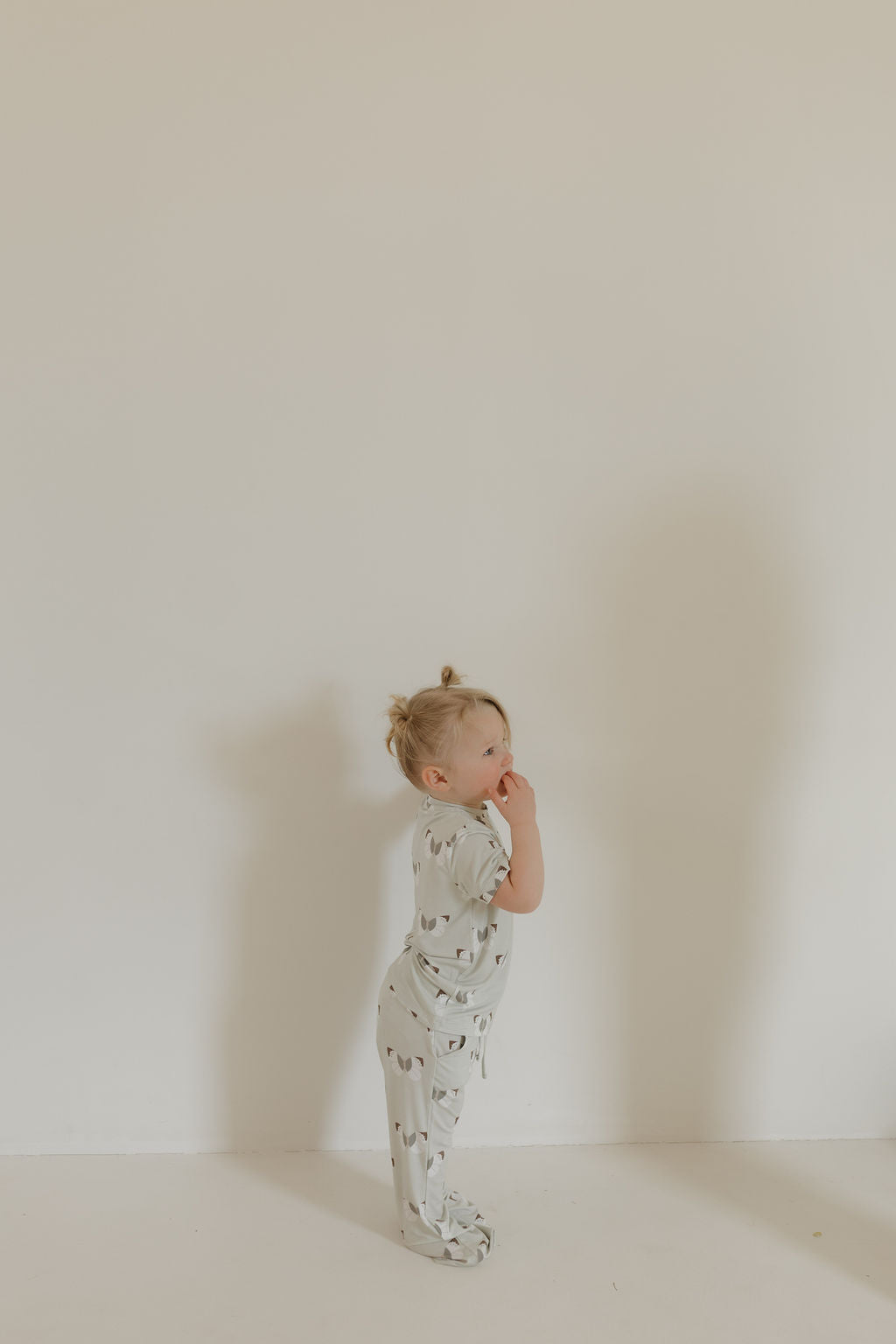 Toddler Short Sleeve Bamboo Lounge Set | Butterflies