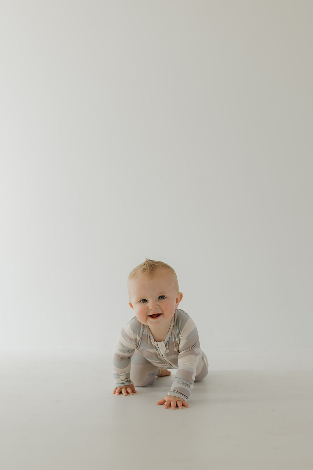 Bamboo Zip Pajamas | Camo