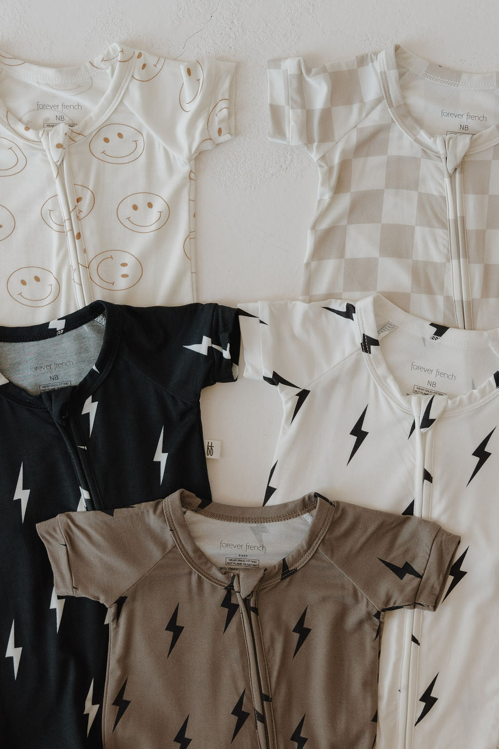 Shortie Bamboo Zip | Just Smile