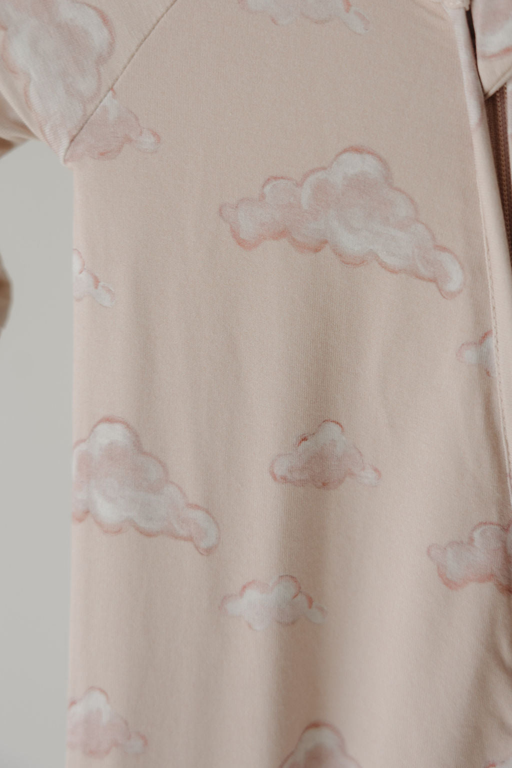 Bamboo Zip Pajamas Zipper Romper | Ruby