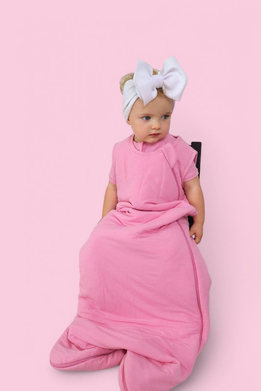 BELLA PINK RIB DREAM SLEEP SACK