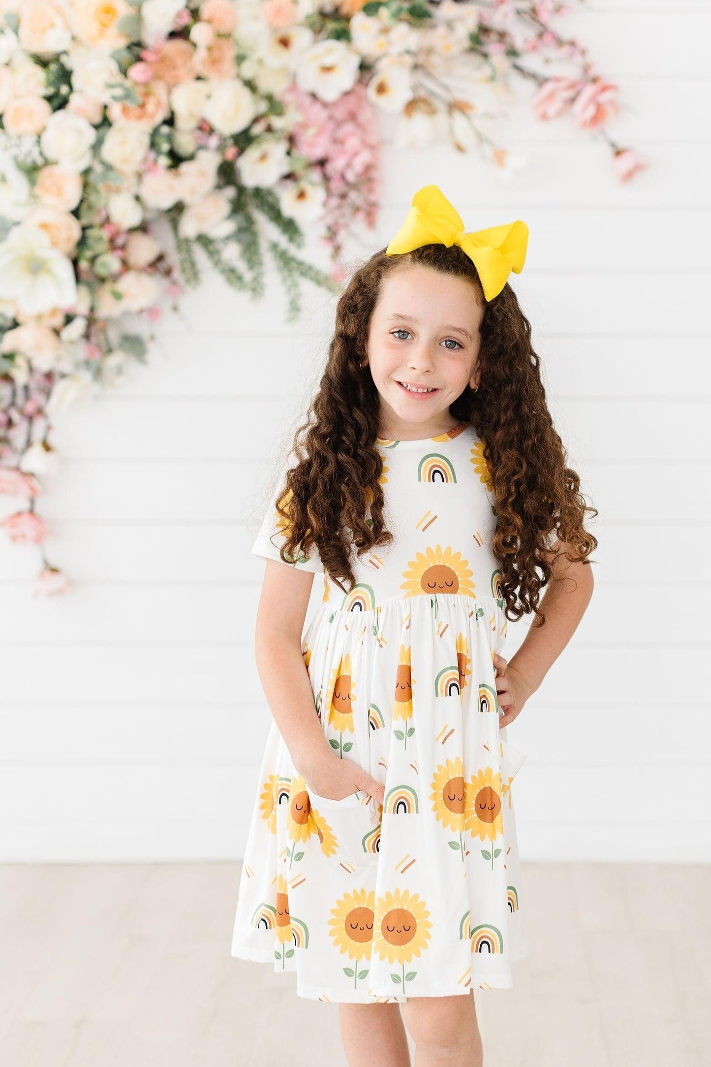 Sunflower S/S Pocket Twirl Dress
