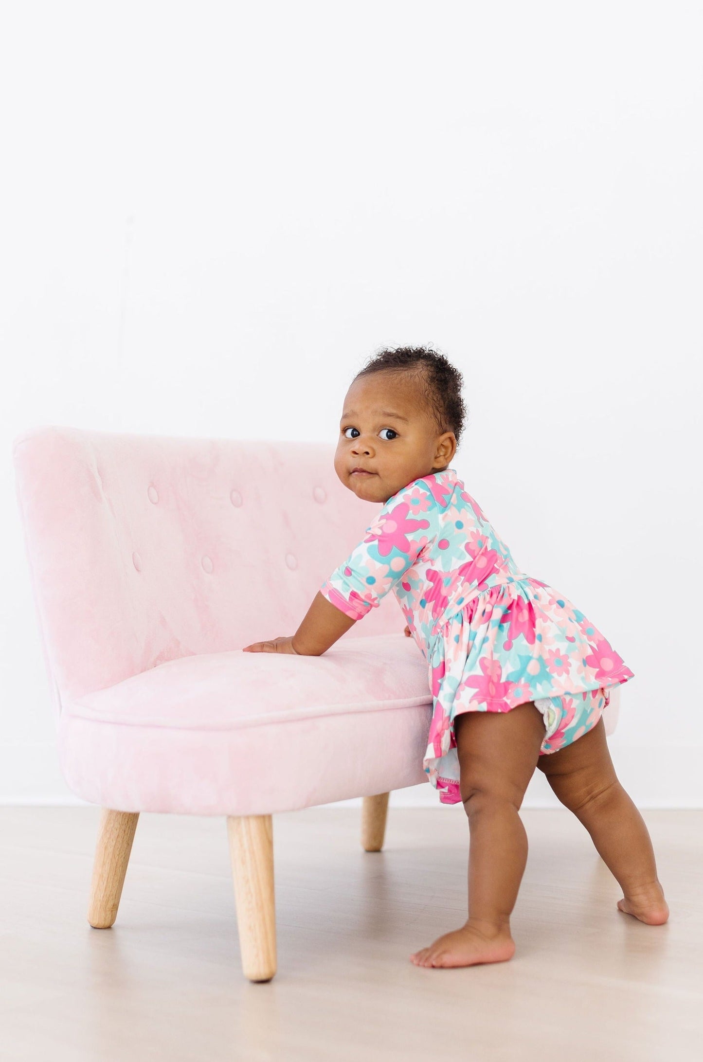 Petal Perfection Twirl Bodysuit Romper