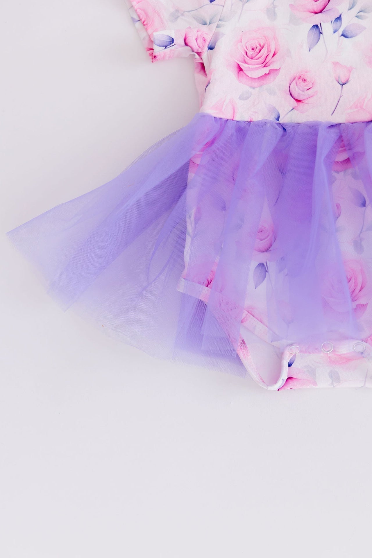 Rose Garden Tutu Bodysuit Romper