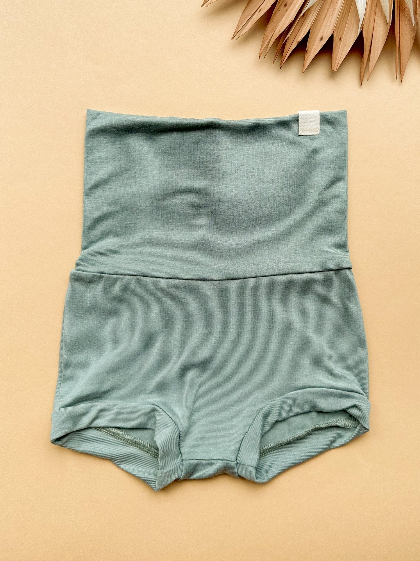 4/5T | Fold Over Bloomers | Seafoam | Bamboo