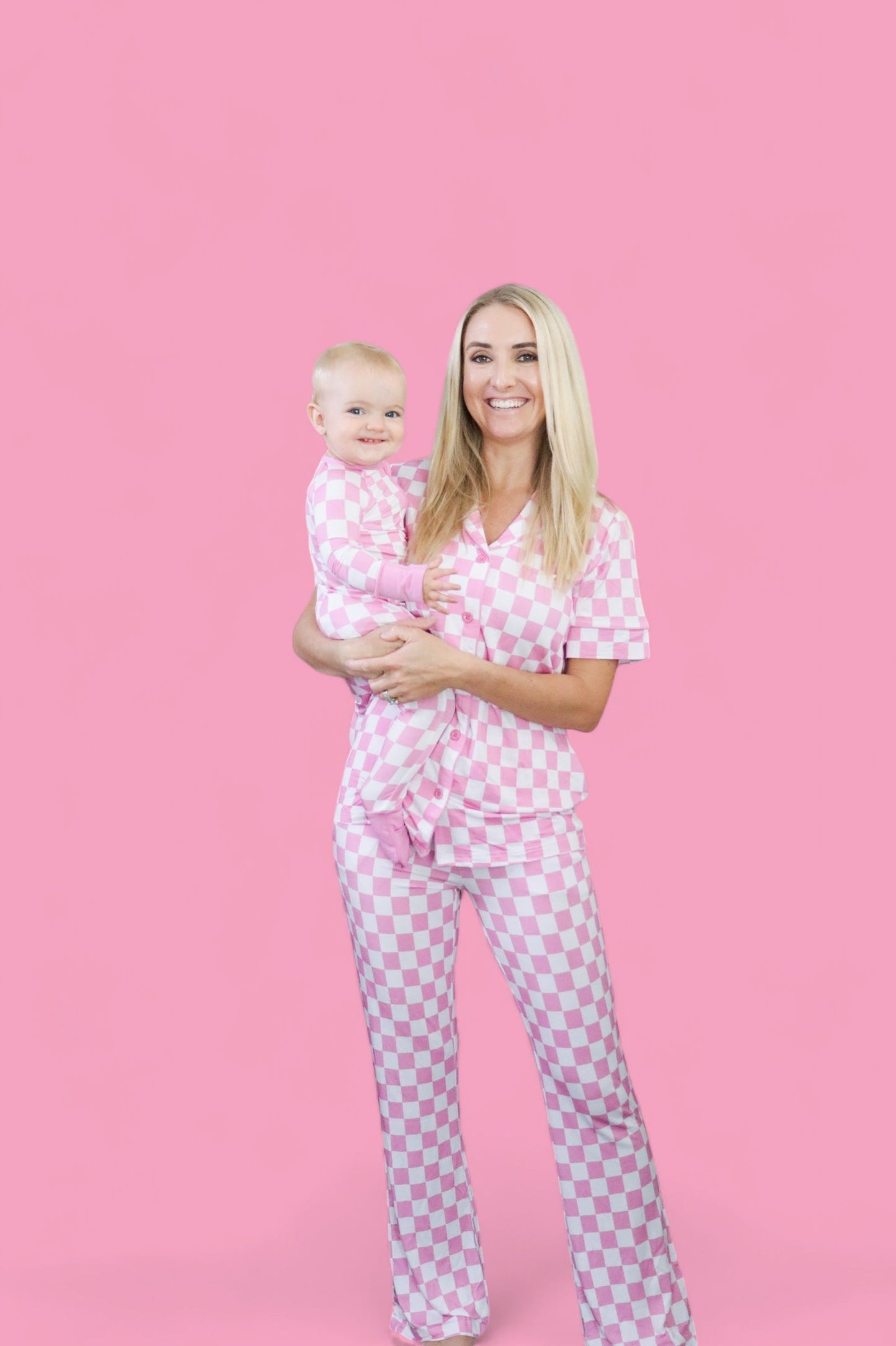 BUBBLEGUM CHECKERS DREAM ZIPPER ROMPER
