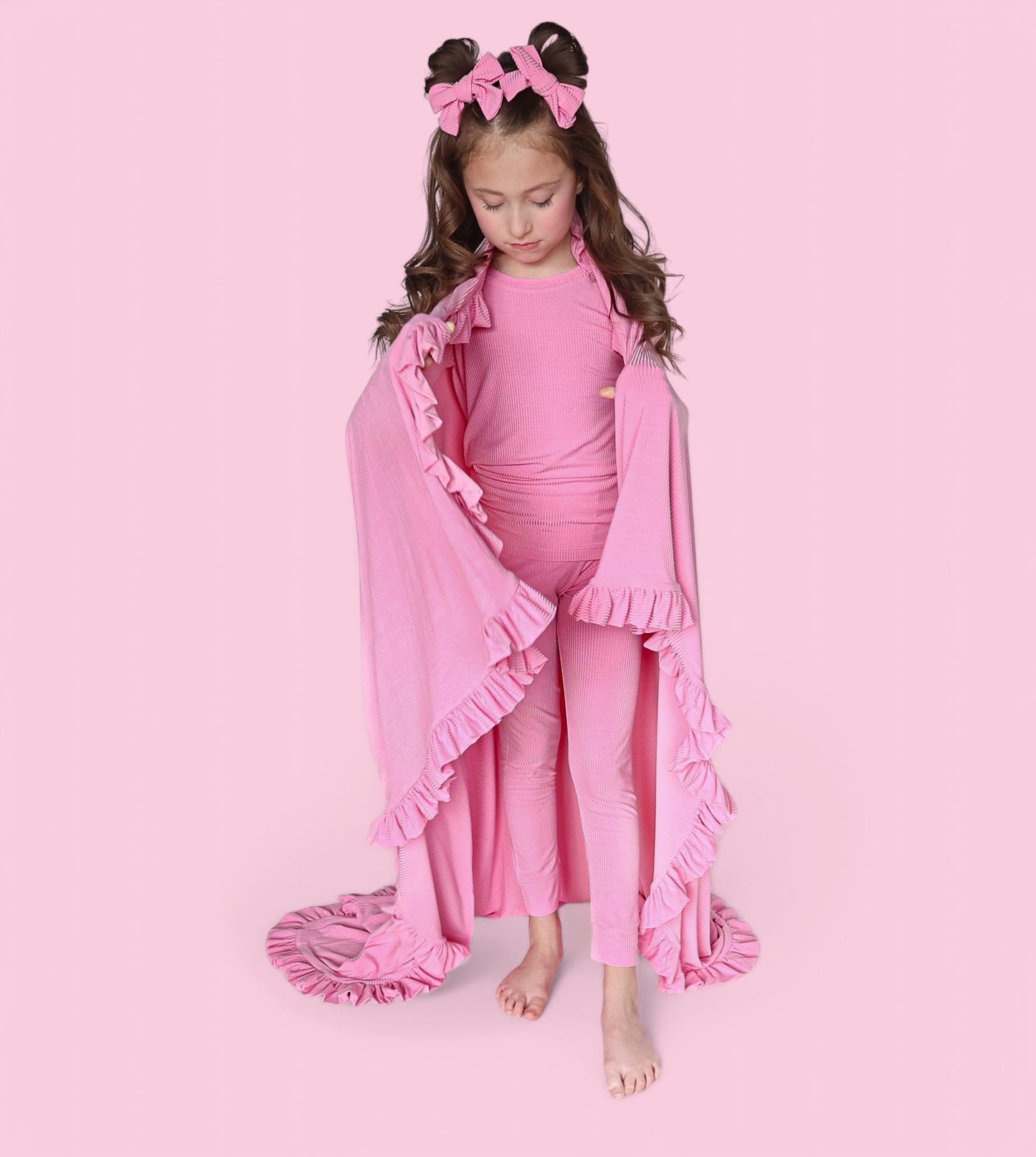 BELLA PINK RIB DREAM SET