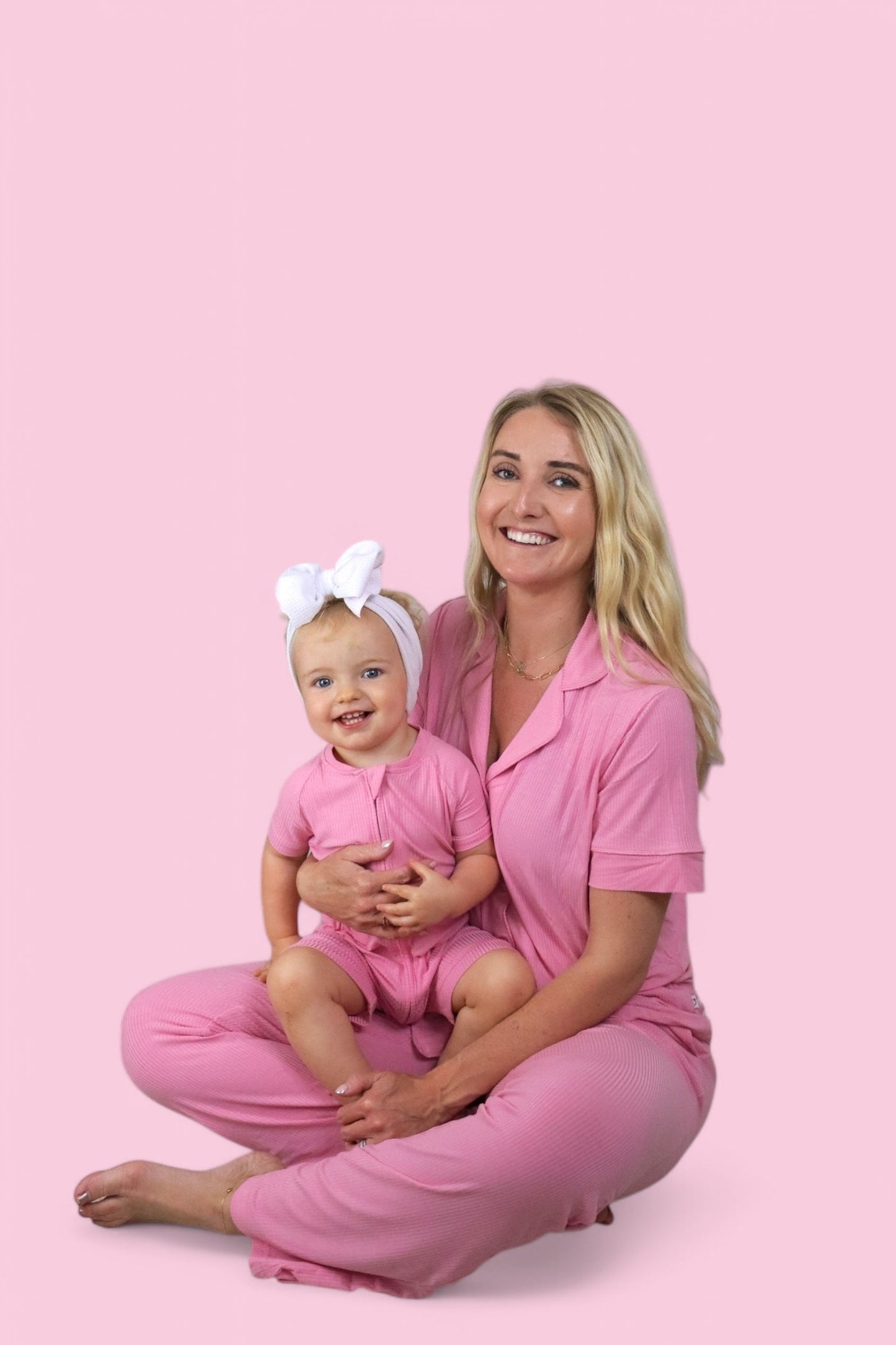 BELLA PINK RIB DREAM SHORTIE