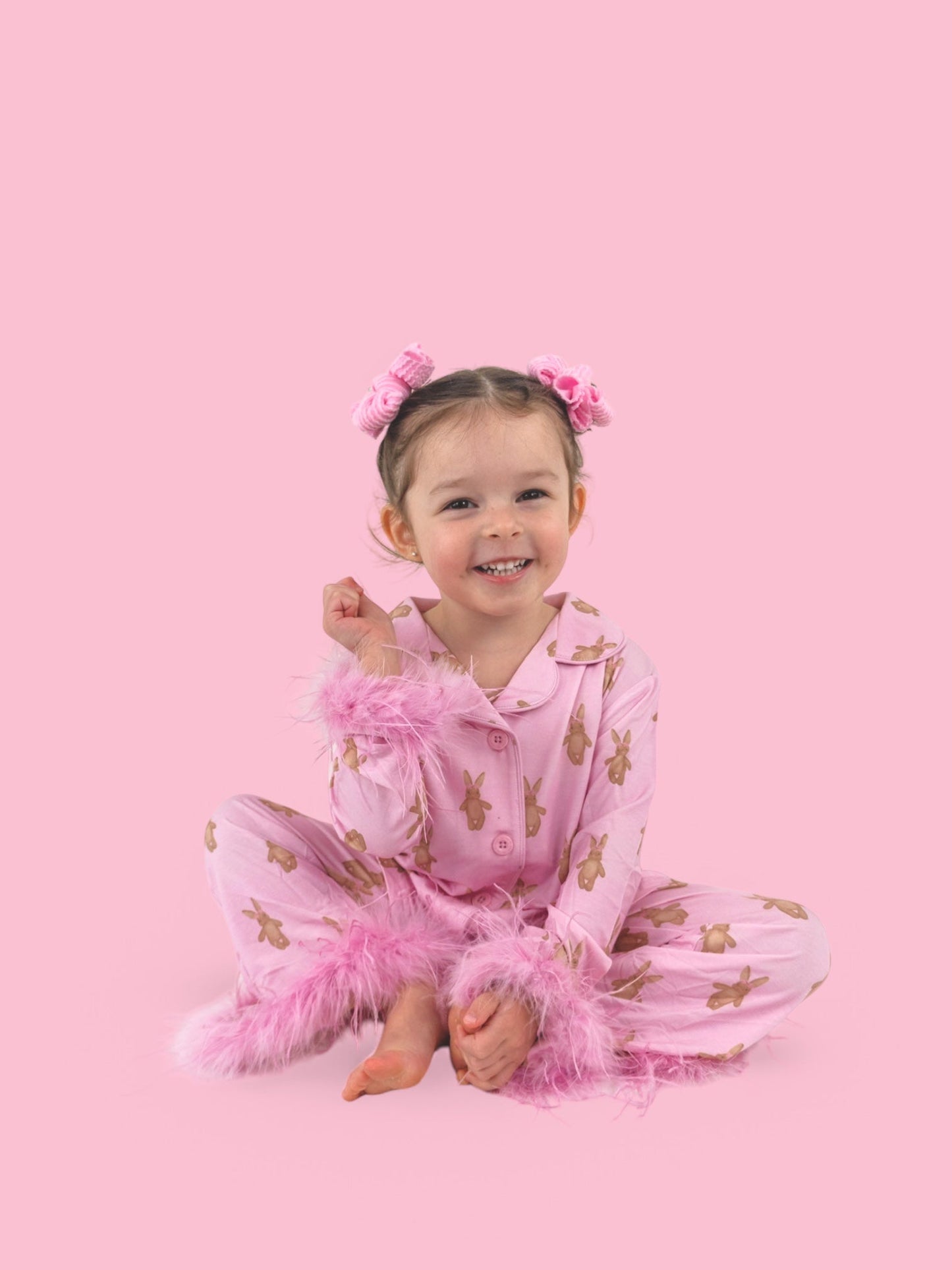 BLUSHIN' BUNNIES GIRL'S FLARE FEATHERED DREAM SET