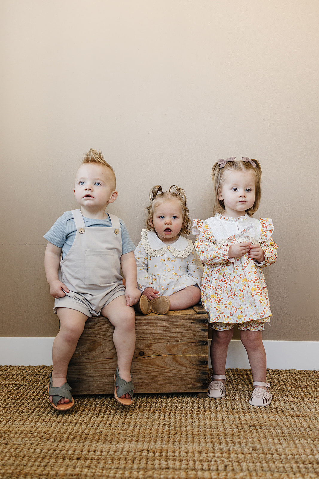 Honey Blossom Floral Bloomer Set
