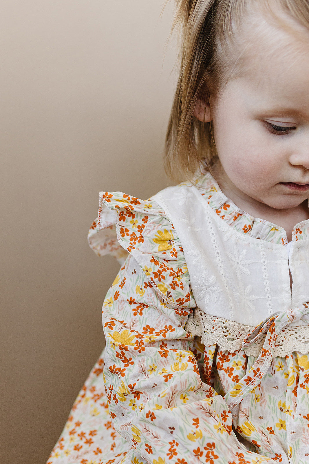 Honey Blossom Floral Bloomer Set