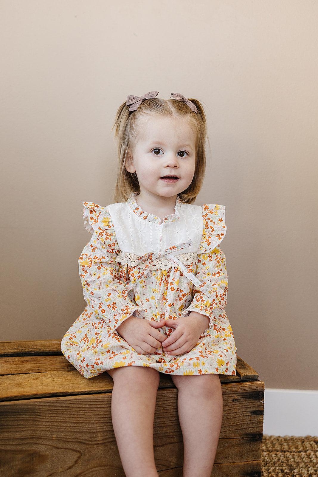 Honey Blossom Floral Bloomer Set