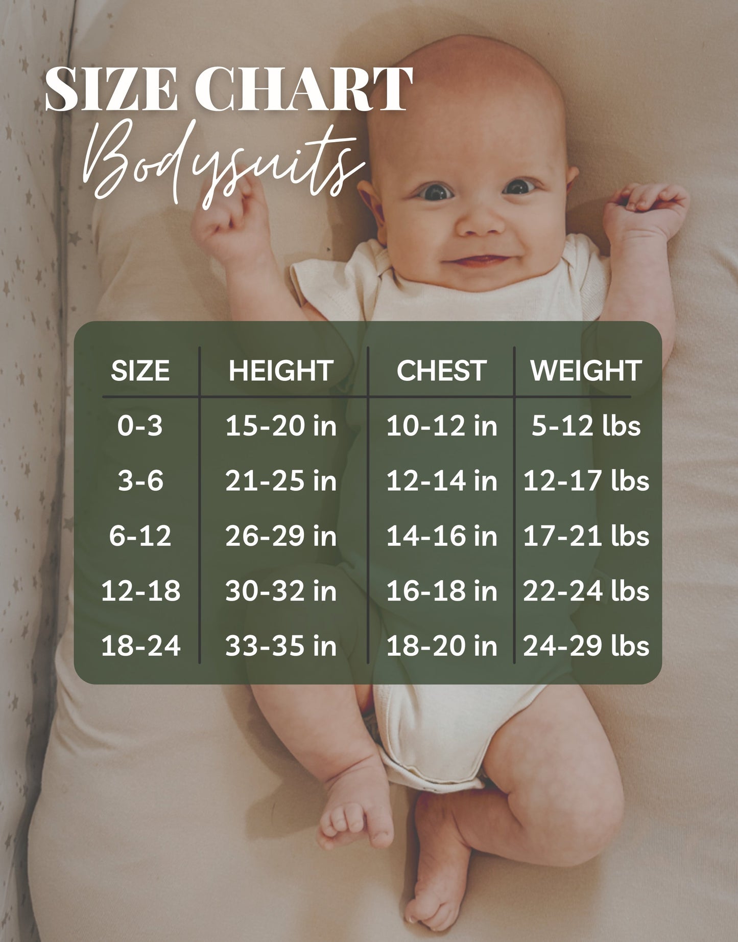 Bestie Organic Cotton Baby Bodysuit Long Sleeve