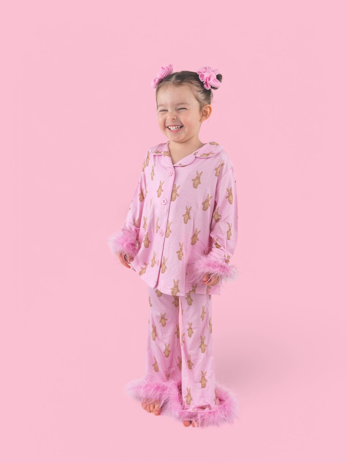 BLUSHIN' BUNNIES GIRL'S FLARE FEATHERED DREAM SET