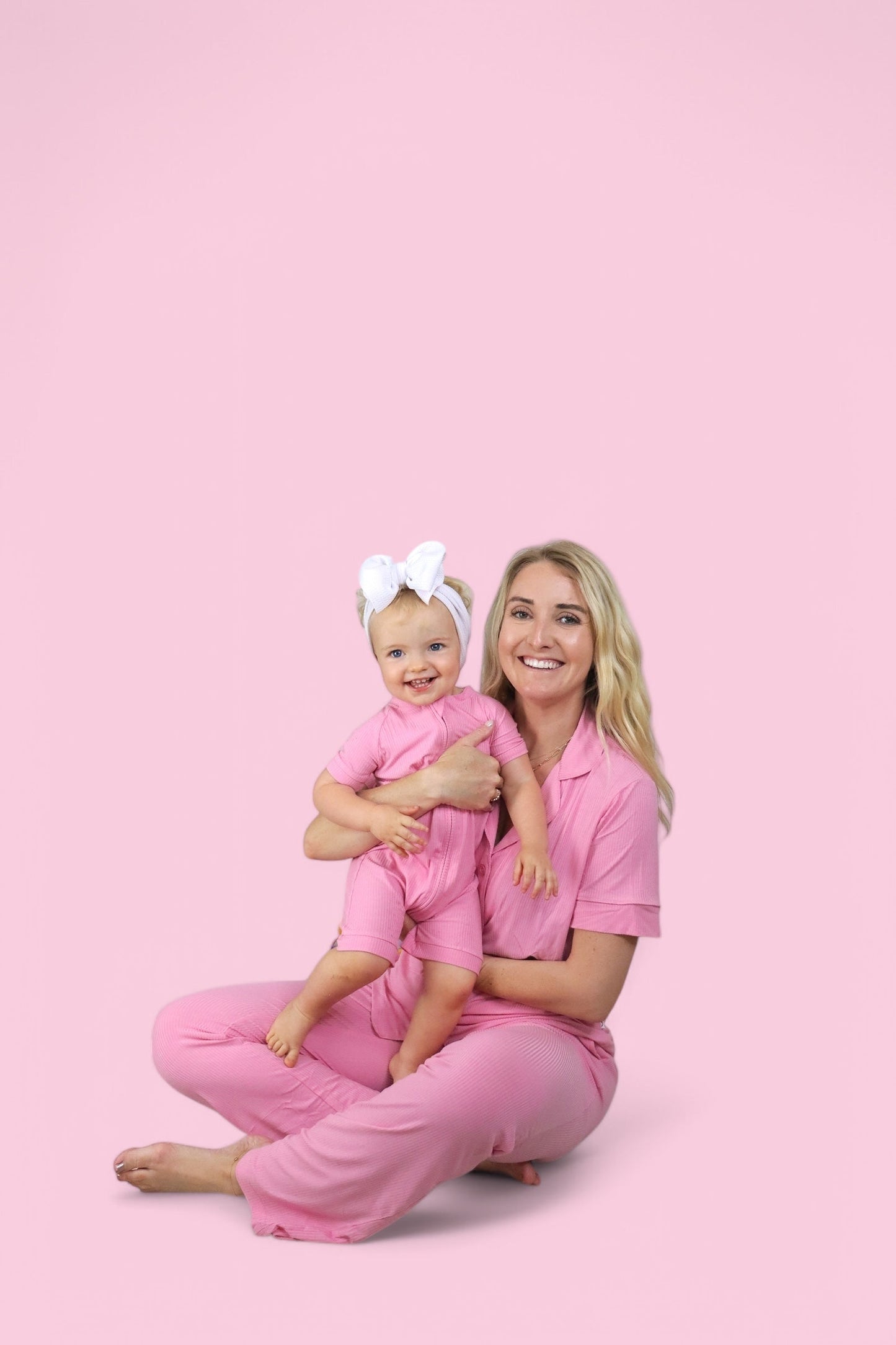 BELLA PINK RIB DREAM SHORTIE