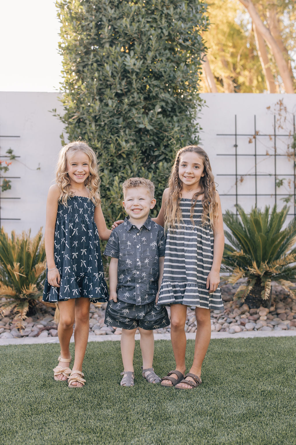 Stripe Linen Tank Dress