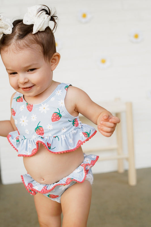 BERRY SWEET DREAMZZZ TANKINI TWO PIECE SWIM SUIT