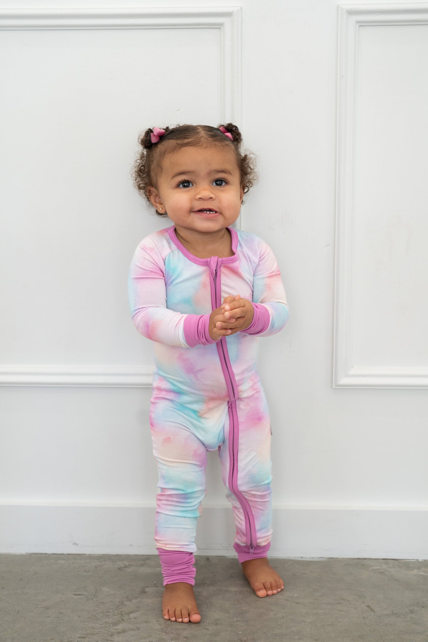 Cotton Candy Tie Dye | Convertible Bamboo Zippy