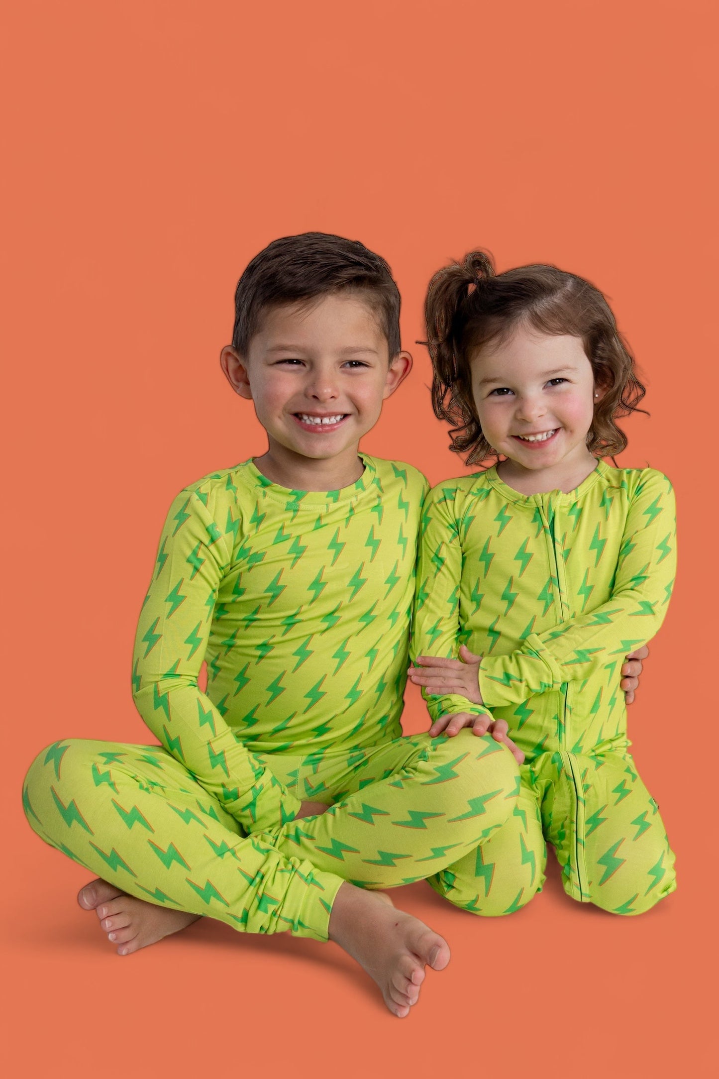 BRIGHT BOLTS DREAM ZIPPER ROMPER