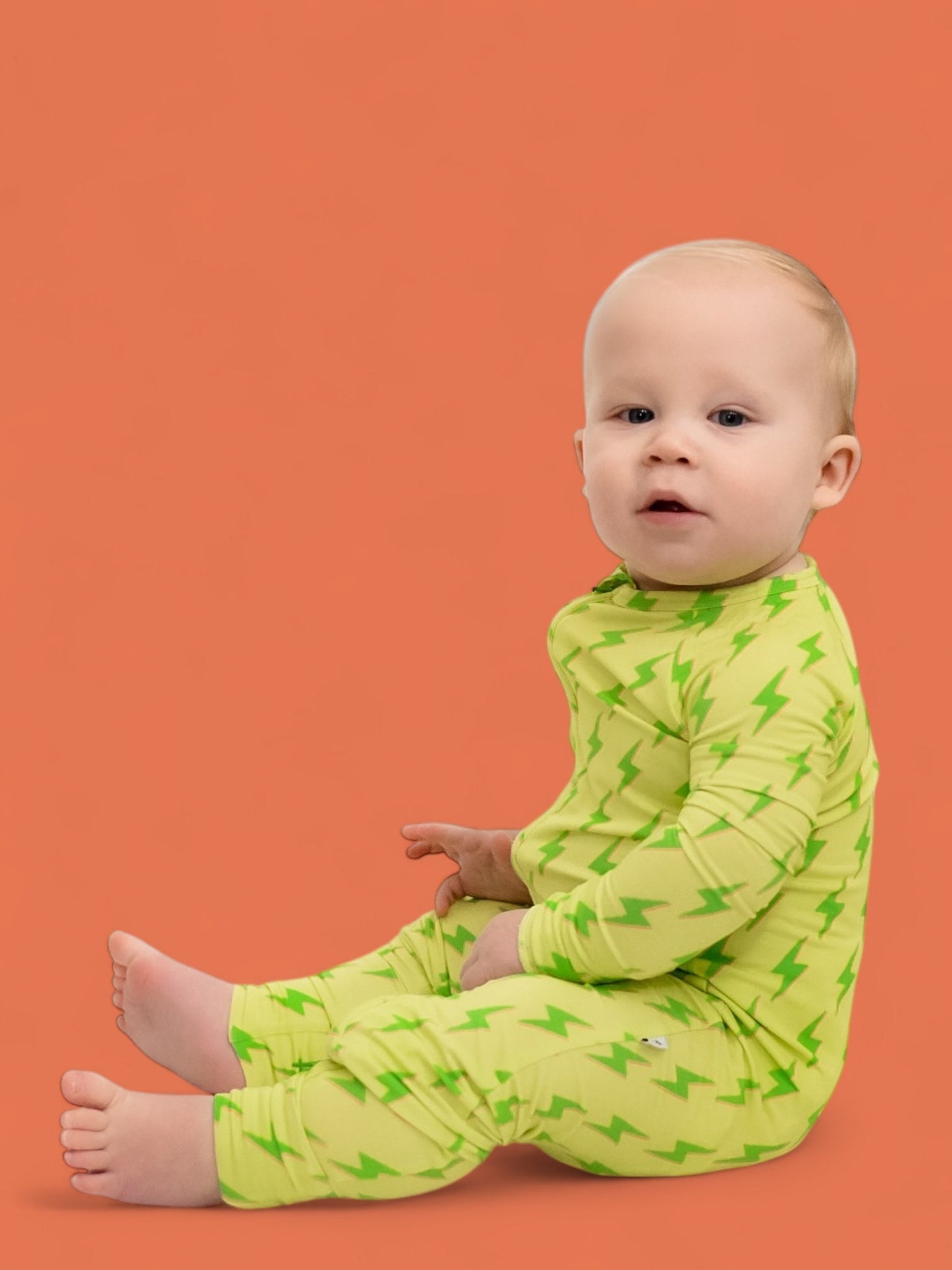 BRIGHT BOLTS DREAM ZIPPER ROMPER