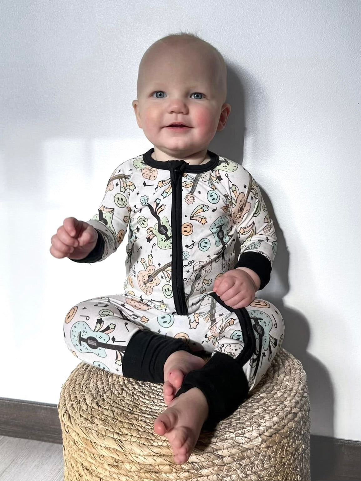 Guitar - Zippy Zipper Romper