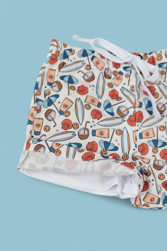 CHASE THE SUN BOY'S DREAM SWIM TRUNKS