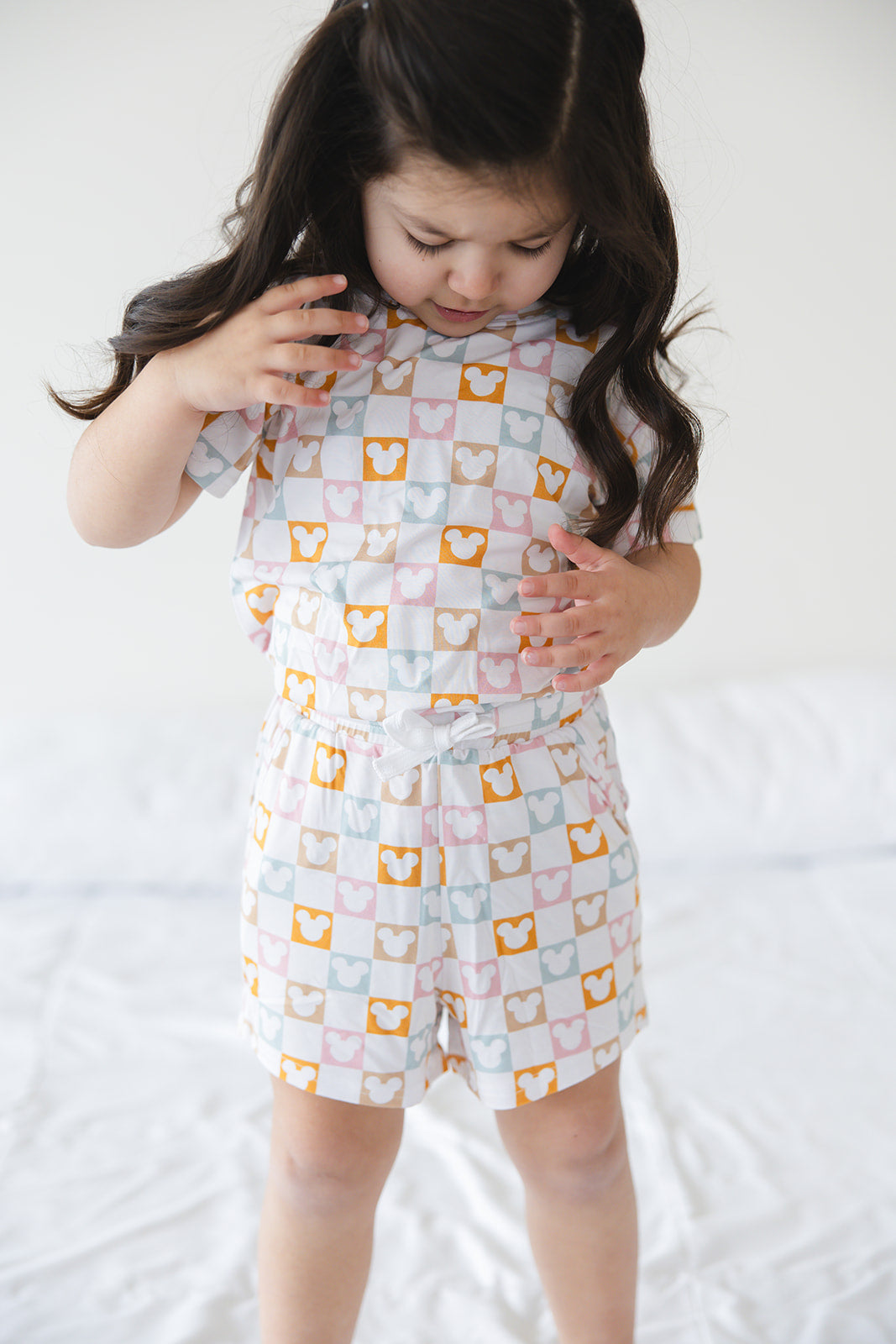 Checkerboard Charm - Pocket Short Set