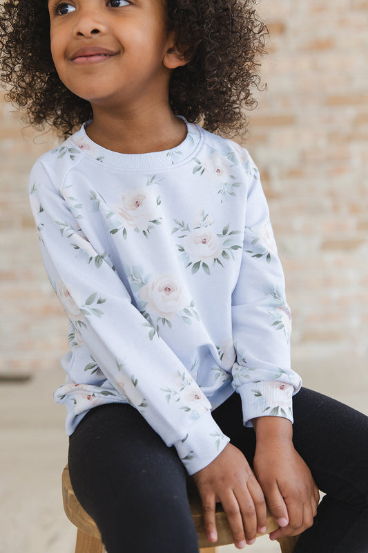 Cosette - Floral Cloud Terry Sweatshirt