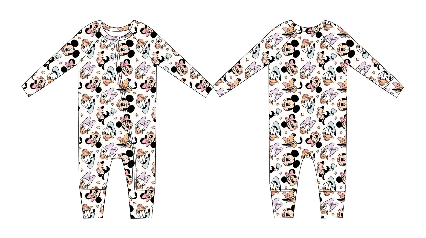 Sensational Six - Zippy Zipper Romper