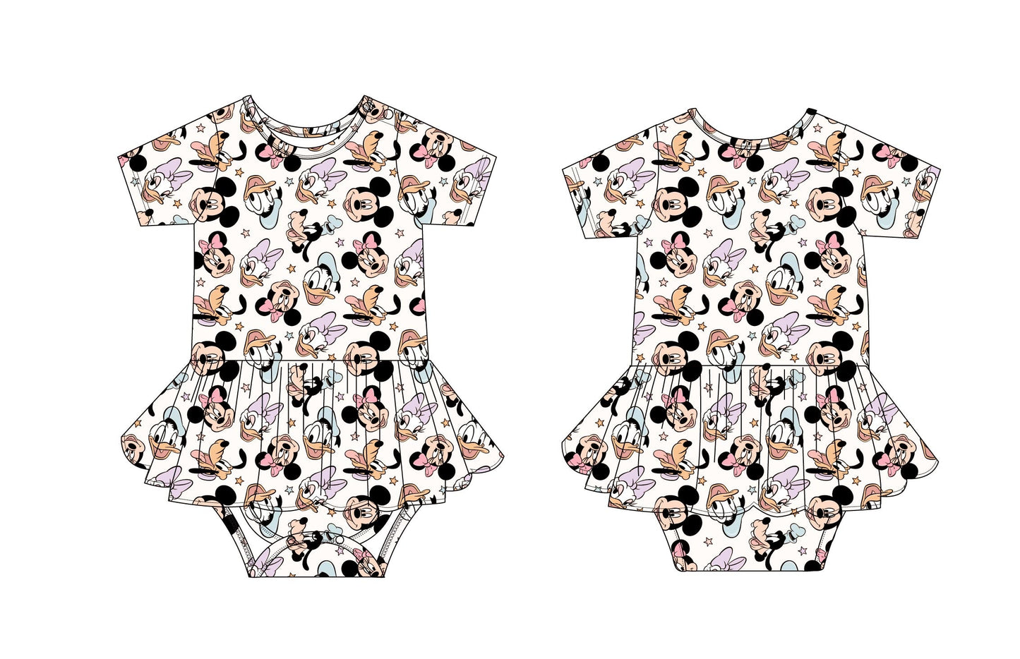 Sensational Six - Bodysuit RomperDress