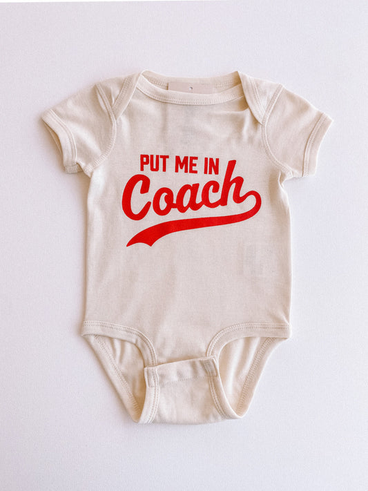 put me in coach onesie