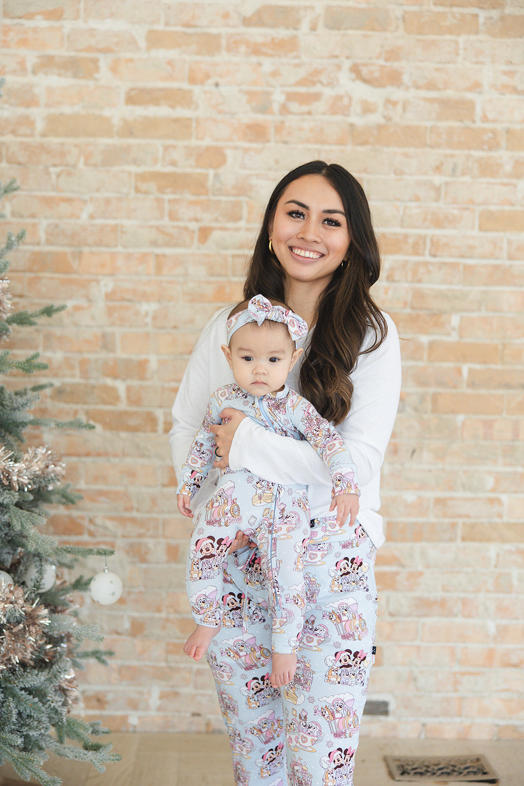 Winter Whirl - Zippy Zipper Romper