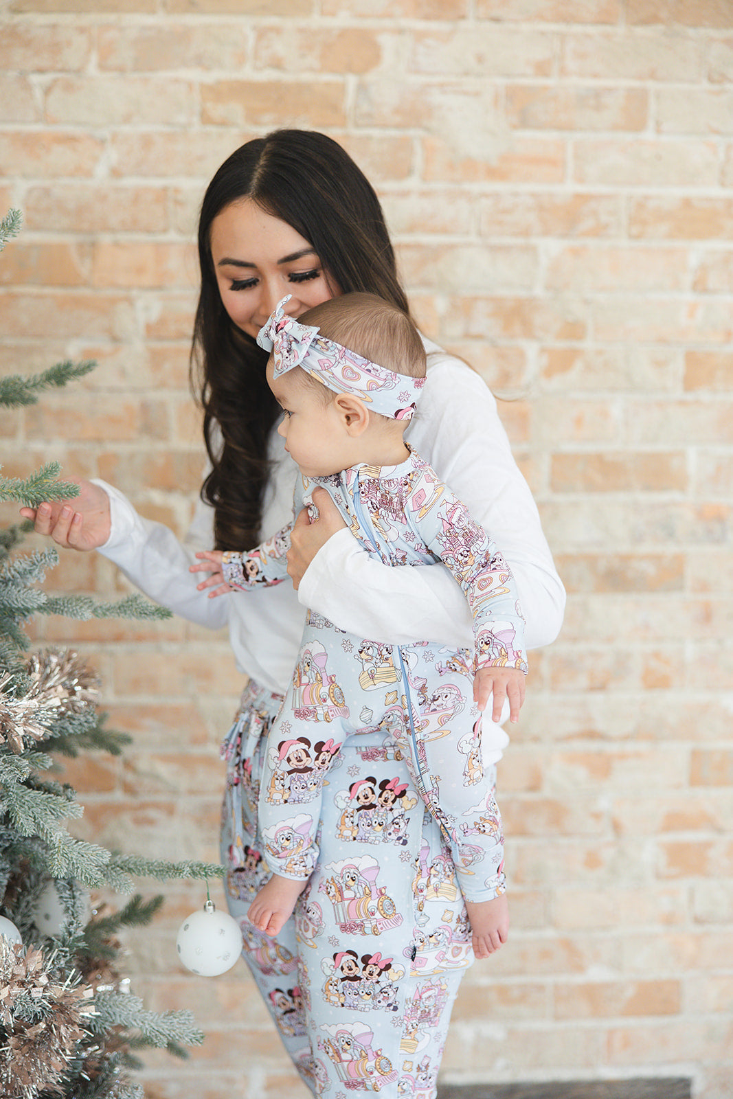 Winter Whirl - Zippy Zipper Romper