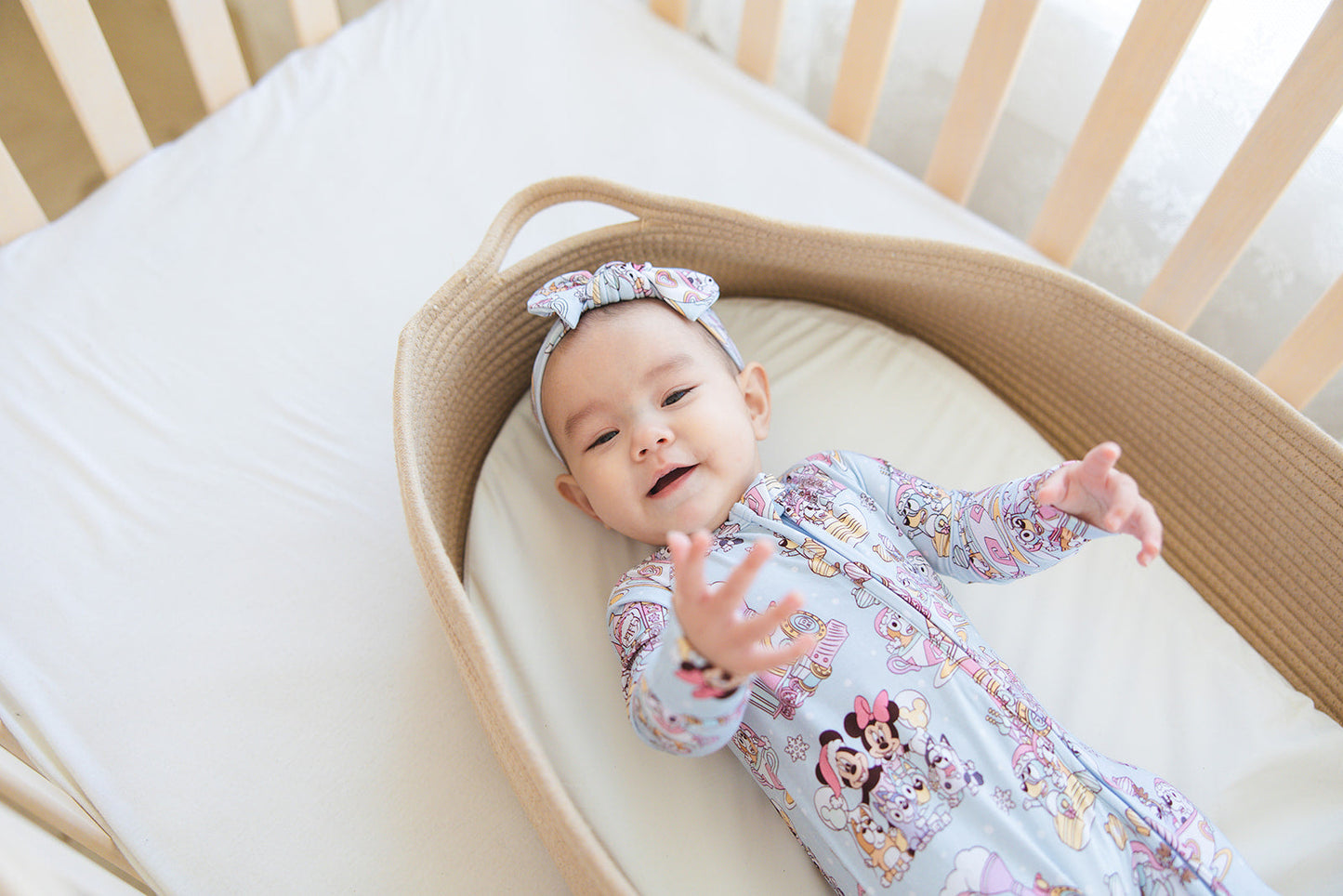 Winter Whirl - Zippy Zipper Romper