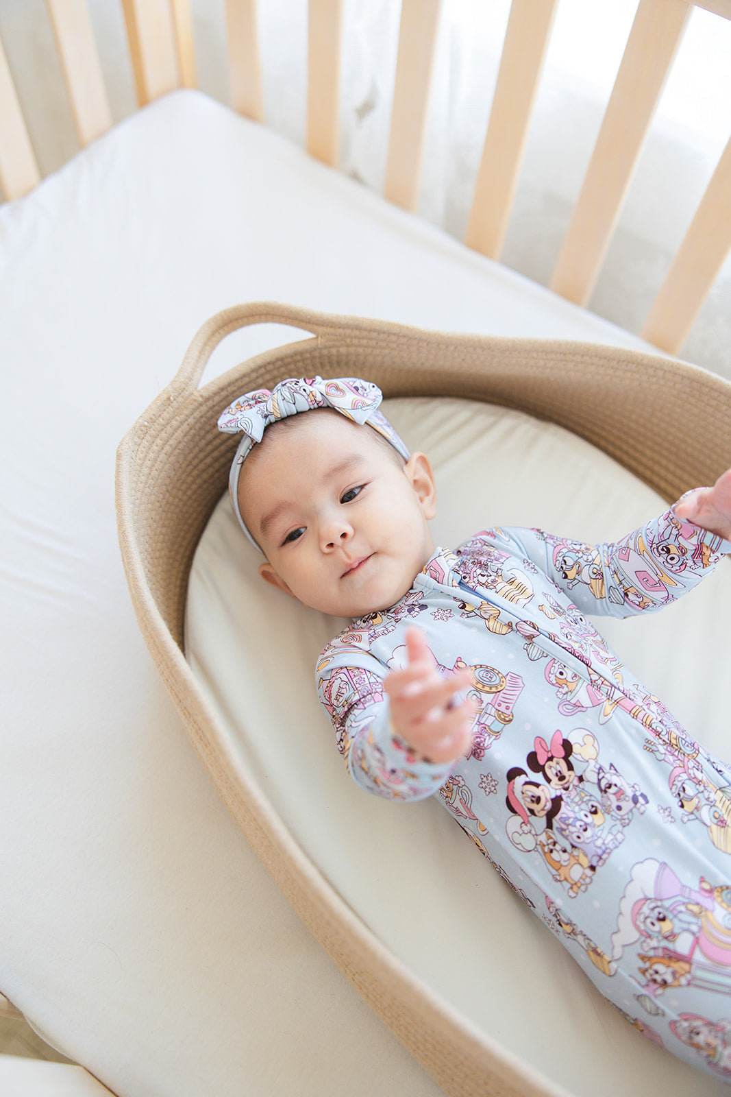 Winter Whirl - Zippy Zipper Romper