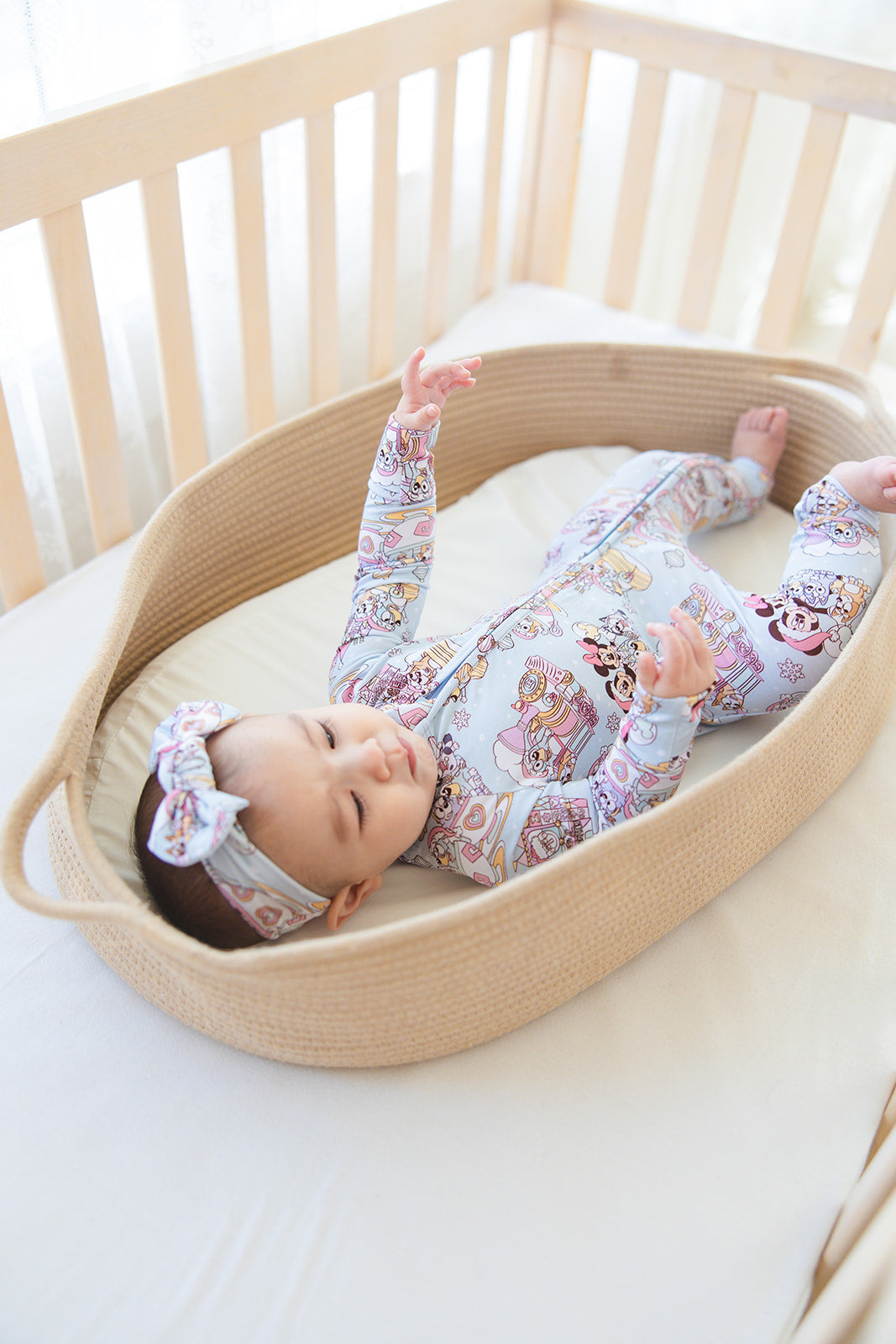 Winter Whirl - Zippy Zipper Romper