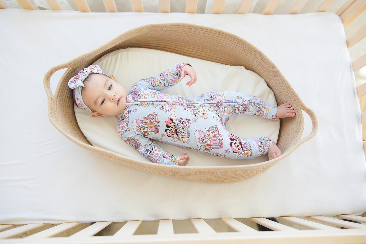 Winter Whirl - Zippy Zipper Romper