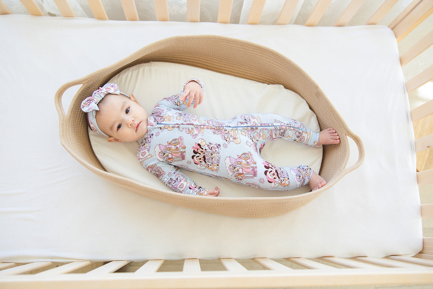 Winter Whirl - Zippy Zipper Romper