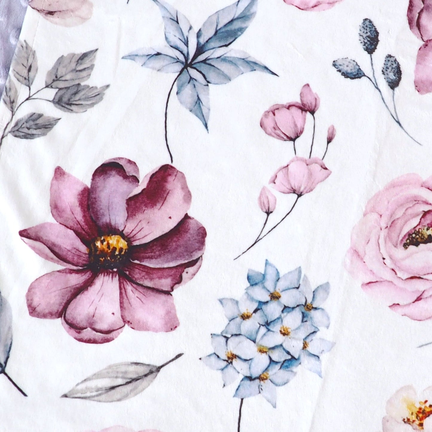 Baby & Toddler Blanket - Vintage Floral